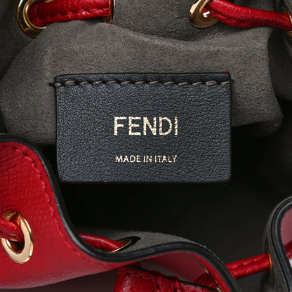 Fendi Vitello Cruise F is Fendi Mini Mon Tresor Bucket Bag Fragola 5 of 15
