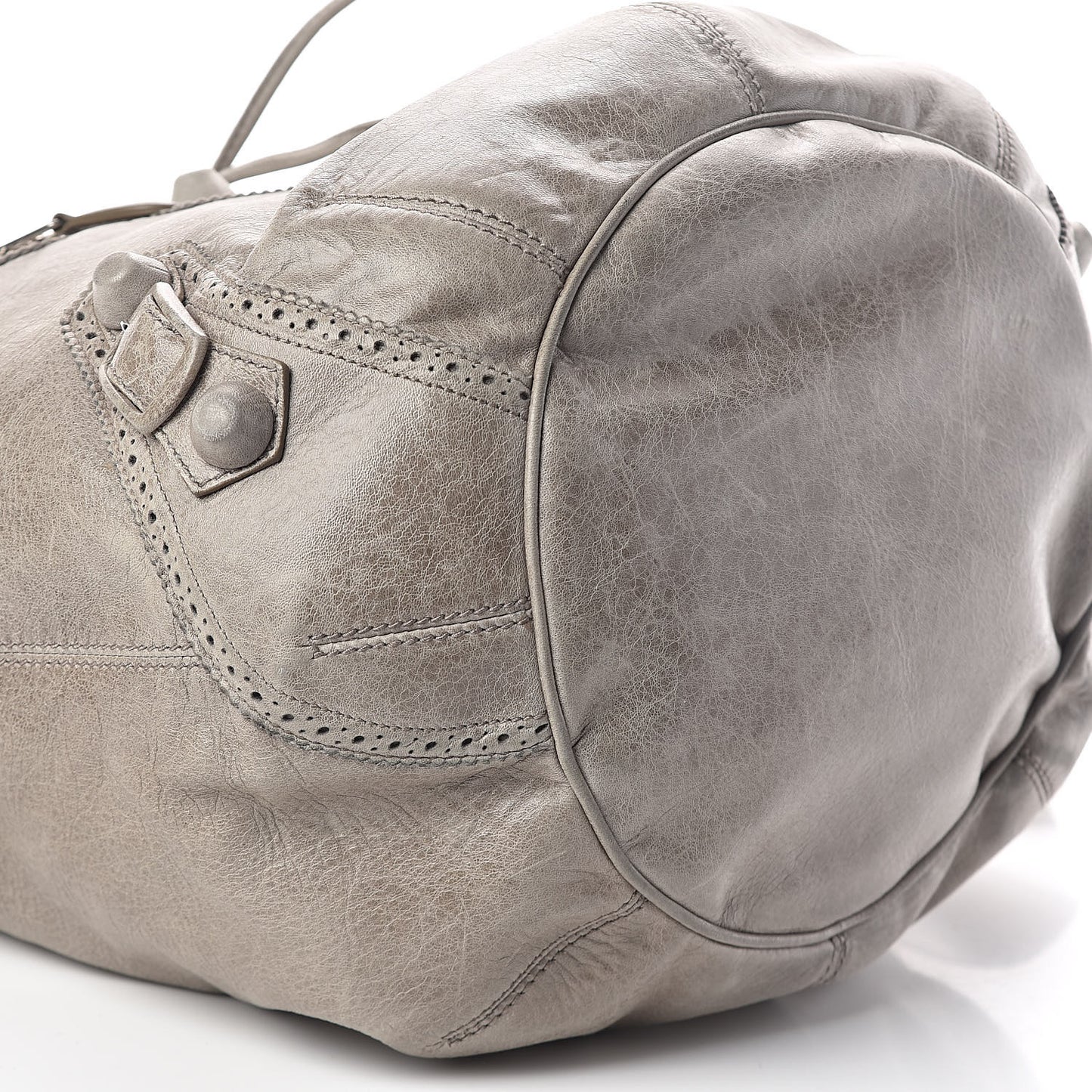 Agneau Giant Brogues Hardware Pompon Galet