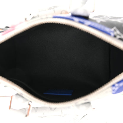 Louis Vuitton Monogram Calfskin Keepall Bandouliere 25 Multicolor 5 of 10