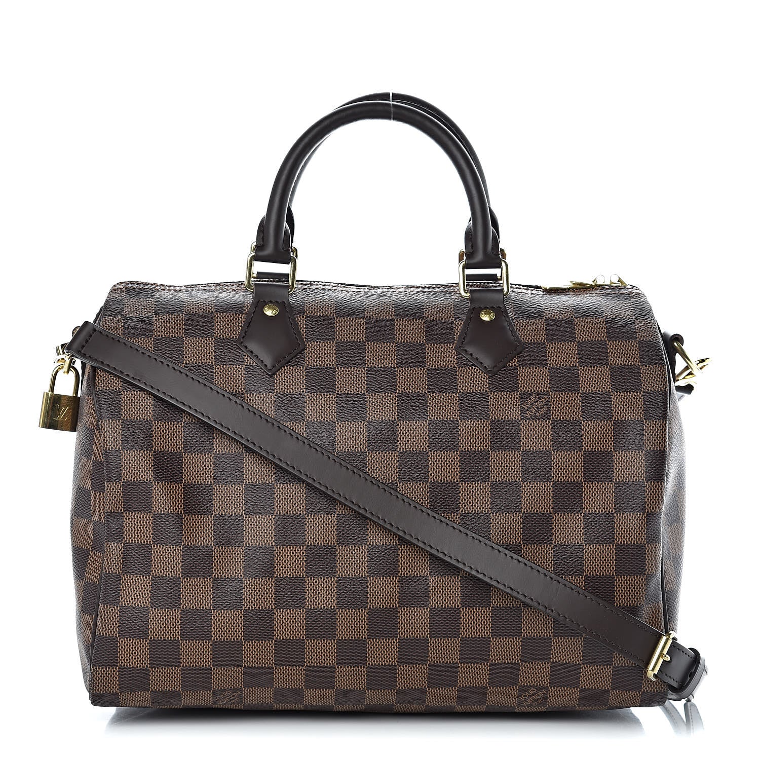 Louis Vuitton Damier Ebene Speedy Bandouliere 30 1 of 12