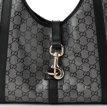 Gucci Crystal Monogram Medium Joy Shoulder Bag Black 8 of 11