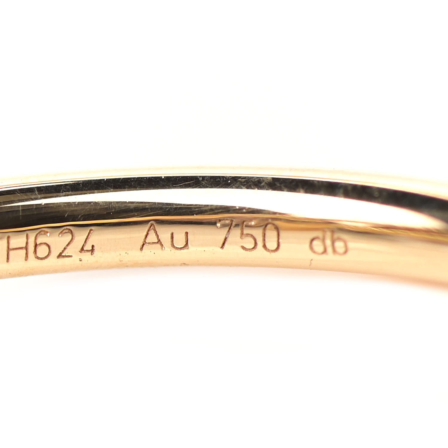 Cartier 18K Yellow Gold Small Juste Un Clou Ring 51 5.75 6 of 7