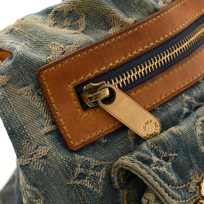 Louis Vuitton Monogram Denim Baggy PM Blue 12 of 14