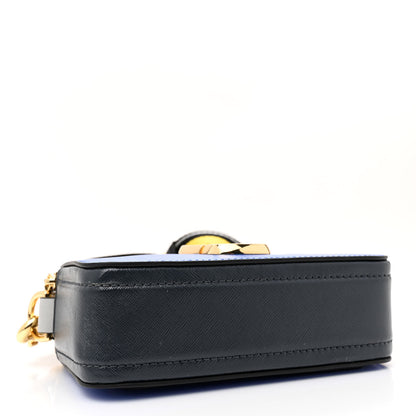 Marc Jacobs Saffiano Small Snapshot Camera Bag Blue Multi 4 of 10