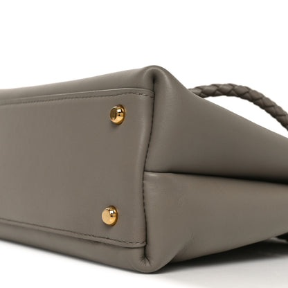 Bottega Veneta Silky Calfskin Small Ciao Ciao Limestone 11 of 11