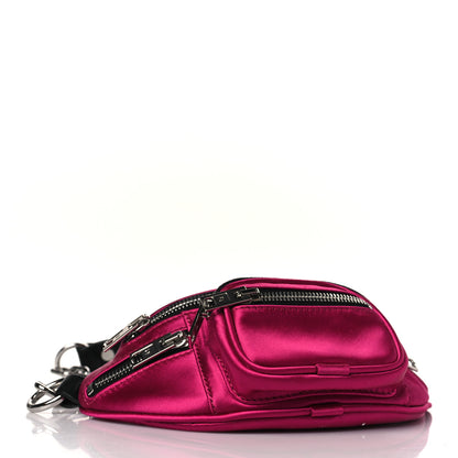 Alexander Wang Satin Attica Mini Belt Bag Hot Pink 4 of 8
