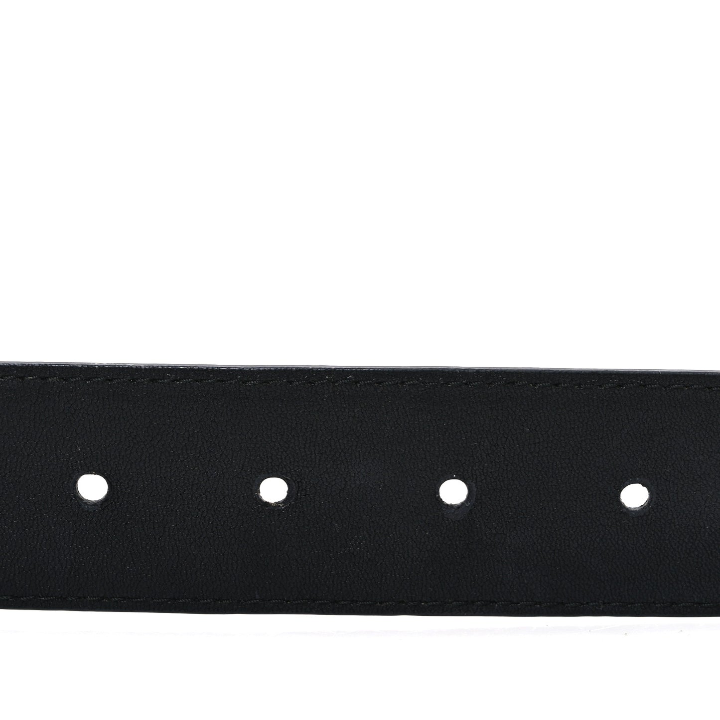 Nappa Square Buckle Belt 80 32 Black