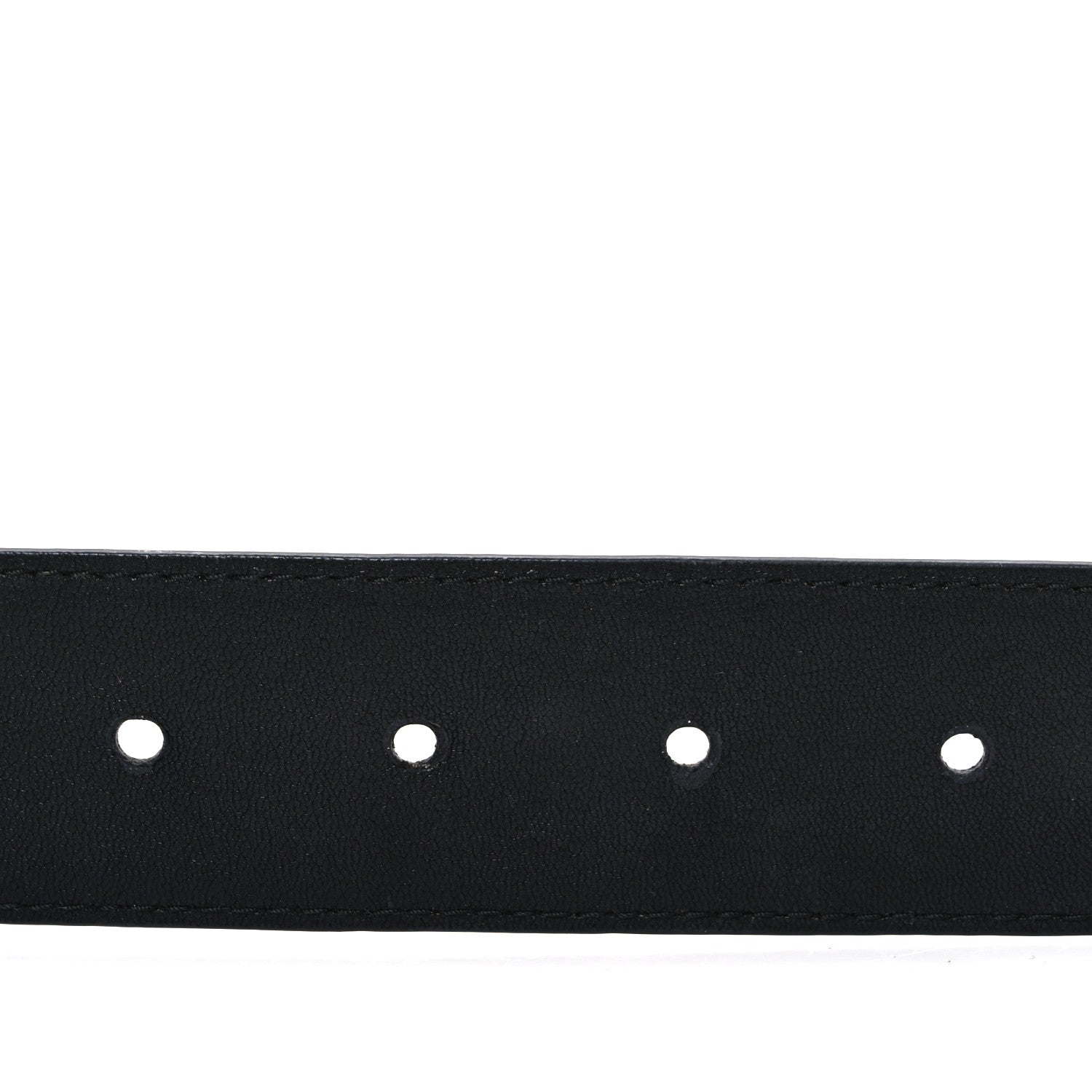 Prada Nappa Square Buckle Belt 80 32 Black 4 of 5