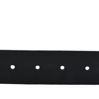 Prada Nappa Square Buckle Belt 80 32 Black 4 of 5