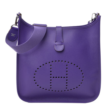 Hermes Epsom Evelyne GM III Iris 1 of 11
