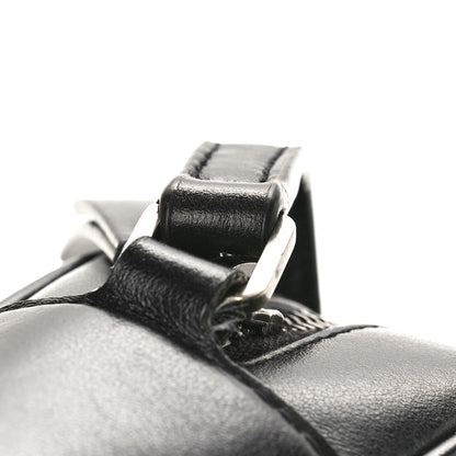 Saint Laurent Calfskin Matelasse Monogram Lou Camera Bag Black 9 of 12