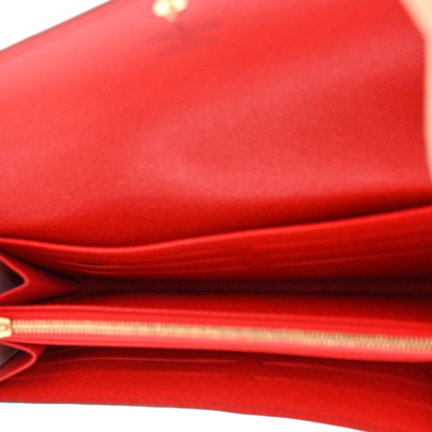 Louis Vuitton Monogram Sarah Wallet NM Coquelicot 5 of 9