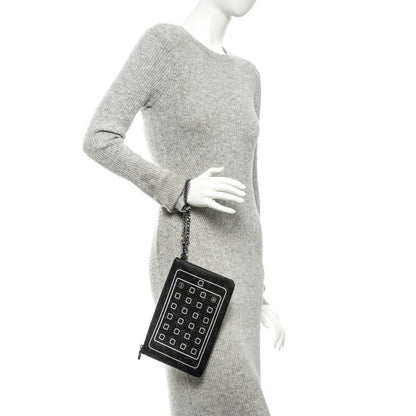 Louis Vuitton Monogram Eclipse Fragment Design iPad Pouch 2 of 7