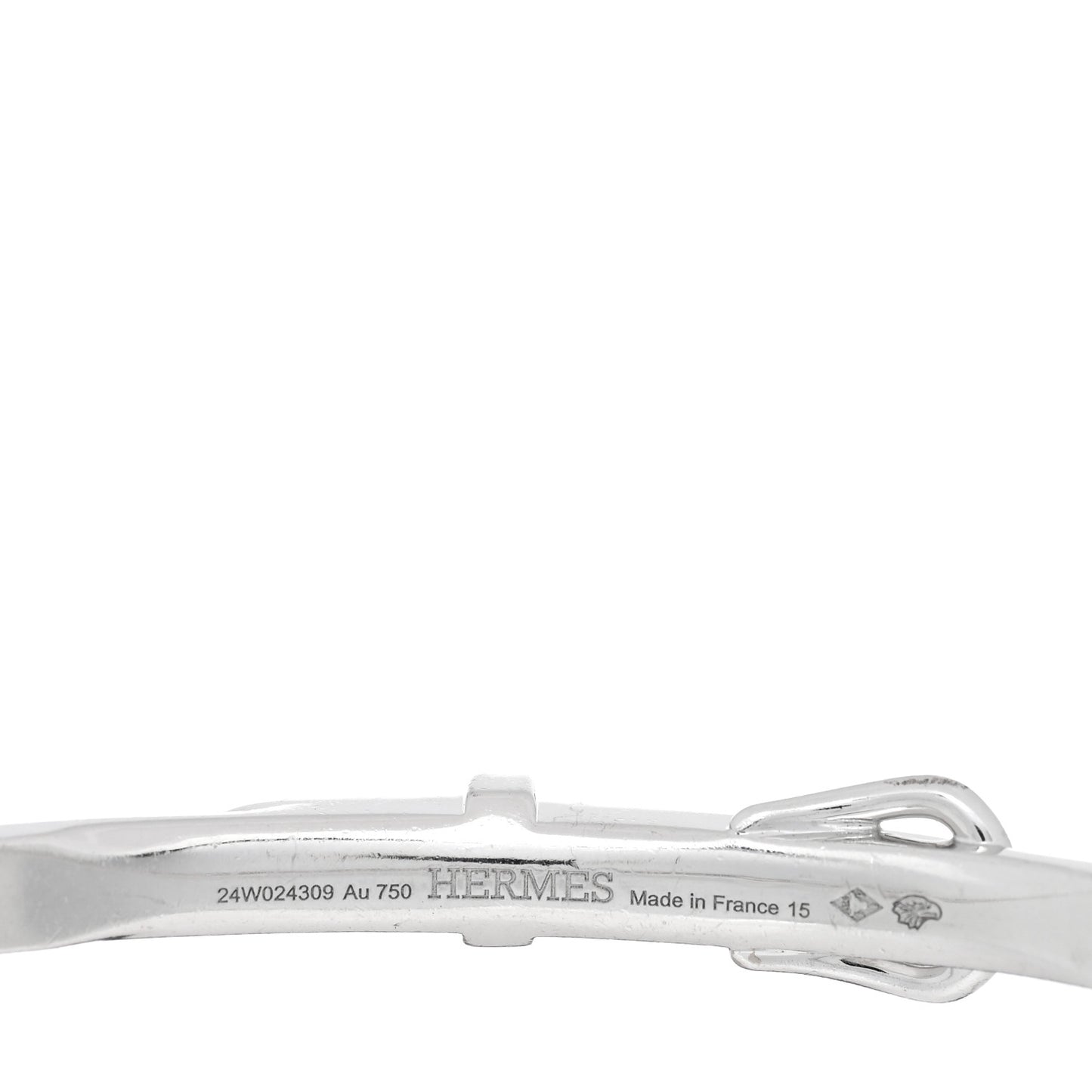 18K White Gold Diamond Etriviere Bracelet