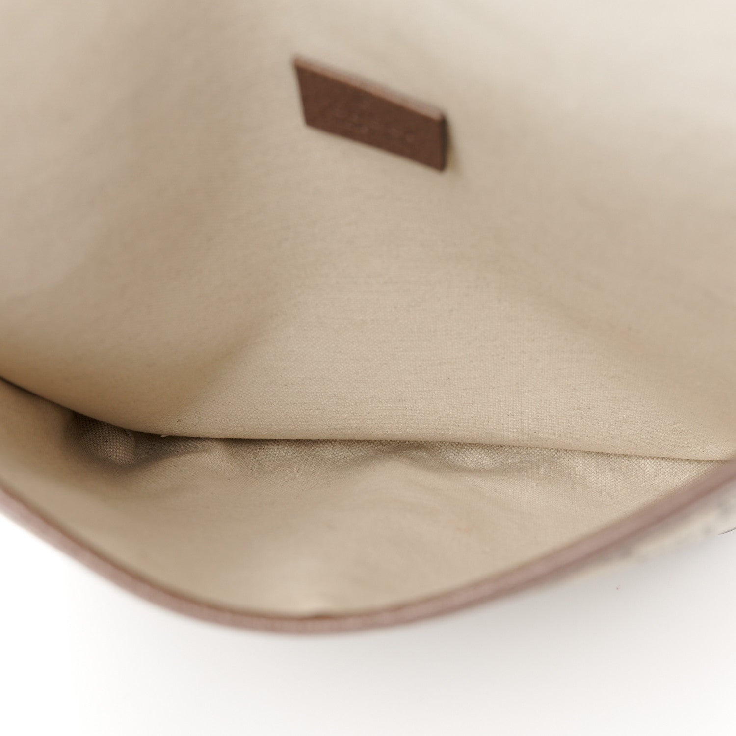 Gucci GG Supreme Monogram Web Medium Neo Vintage Flap Messenger Bag Beige New Acero 5 of 10