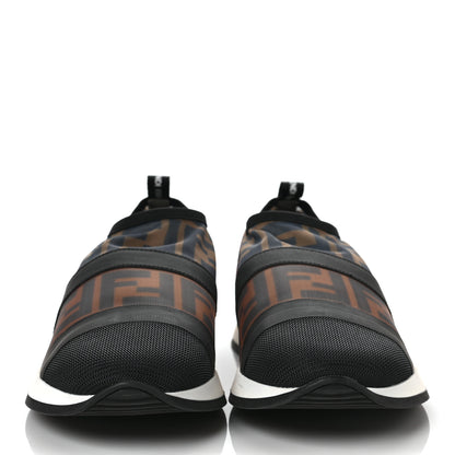 Fendi Technical Mesh FF Sneakers 39 Tobacco Red 2 of 8