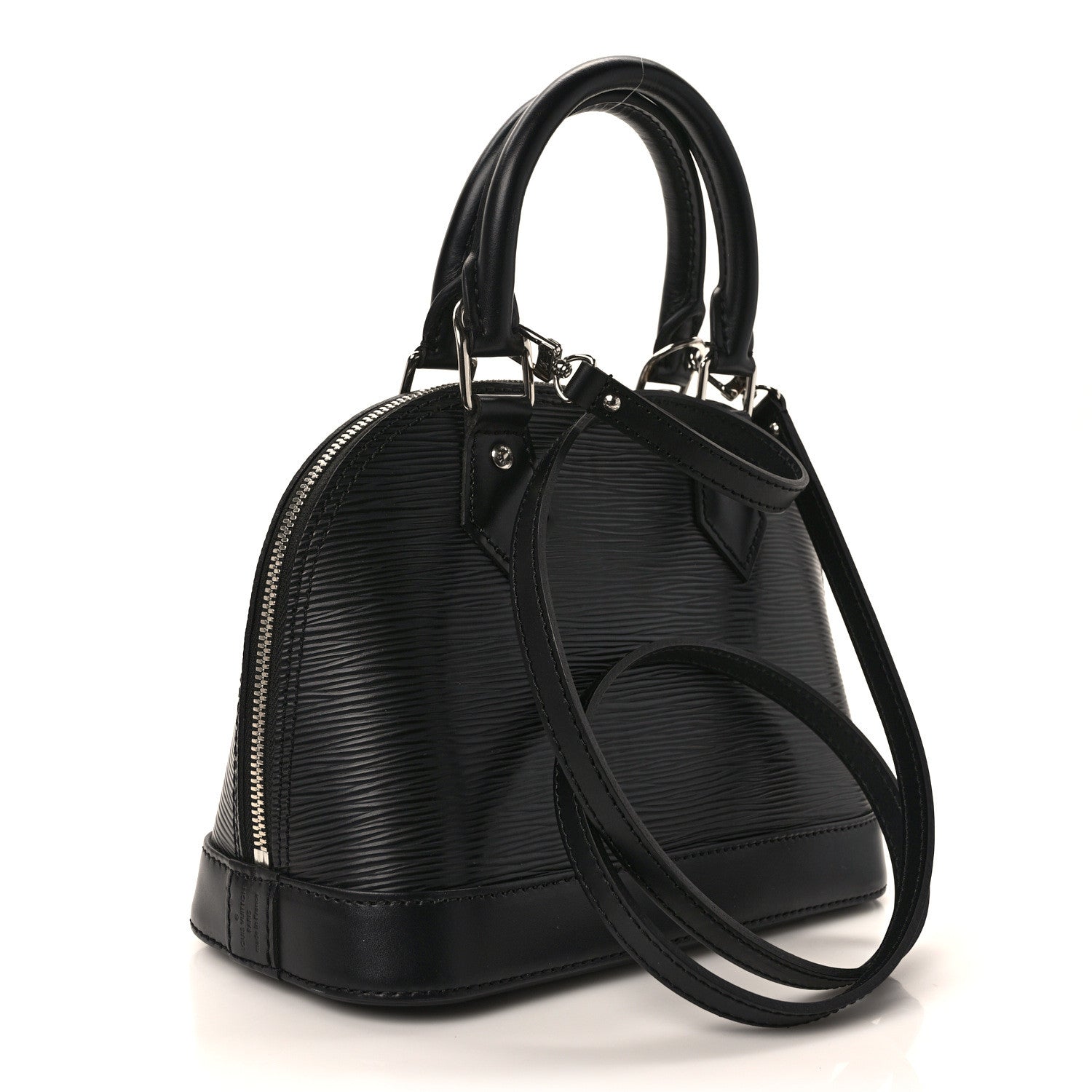Louis Vuitton Epi Alma BB Black 3 of 10