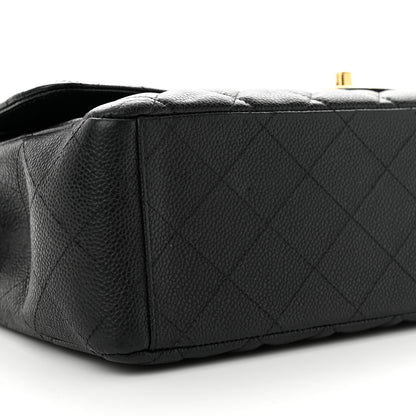 Chanel Caviar Quilted Maxi Double Flap Black 9 of 13