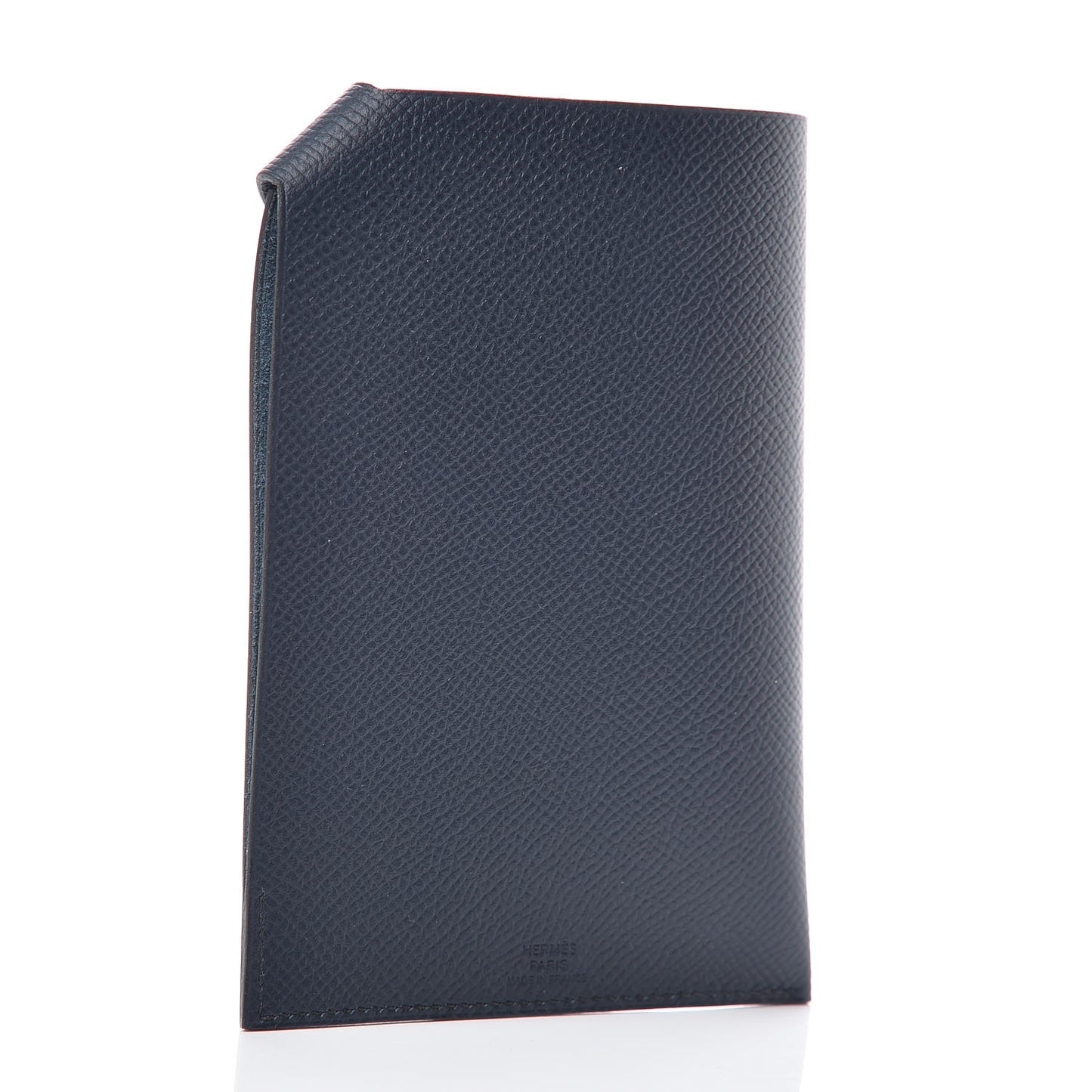 Epsom Tarmac PM Passport Holder Bleu Indigo