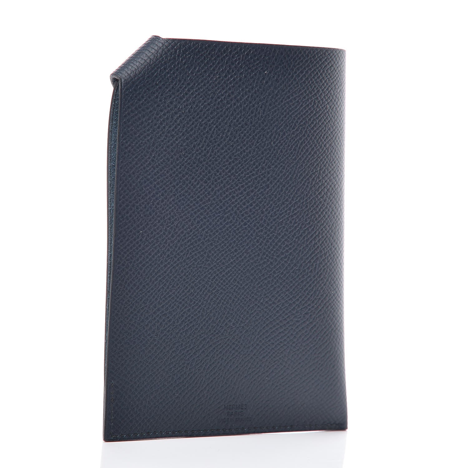 Hermes Epsom Tarmac PM Passport Holder Bleu Indigo 3 of 7
