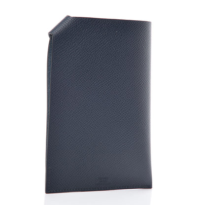 Hermes Epsom Tarmac PM Passport Holder Bleu Indigo 3 of 7