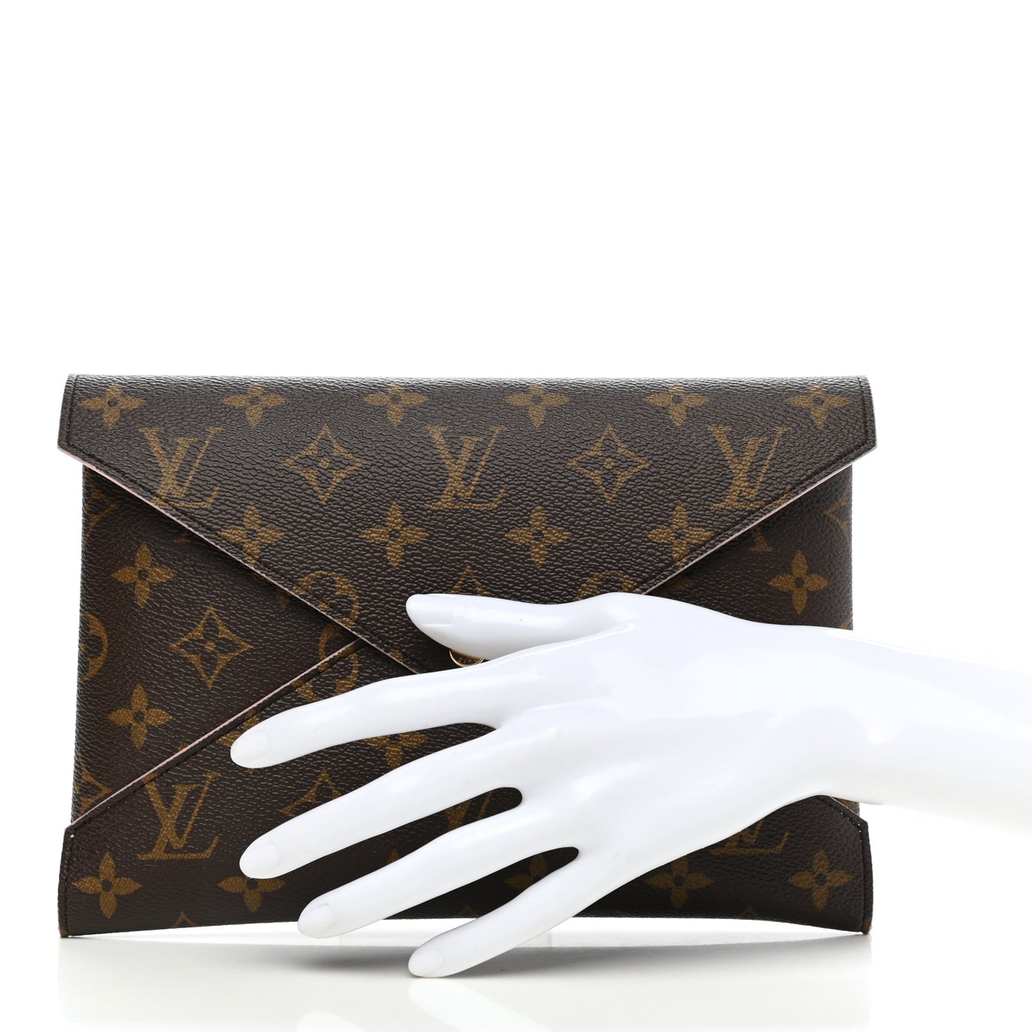 Monogram Large Kirigami Pochette Insert Rose Ballerine