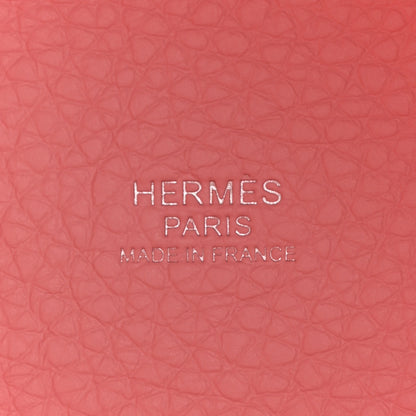 Hermes Taurillon Clemence Picotin Lock 18 PM Rose Sakura 6 of 10