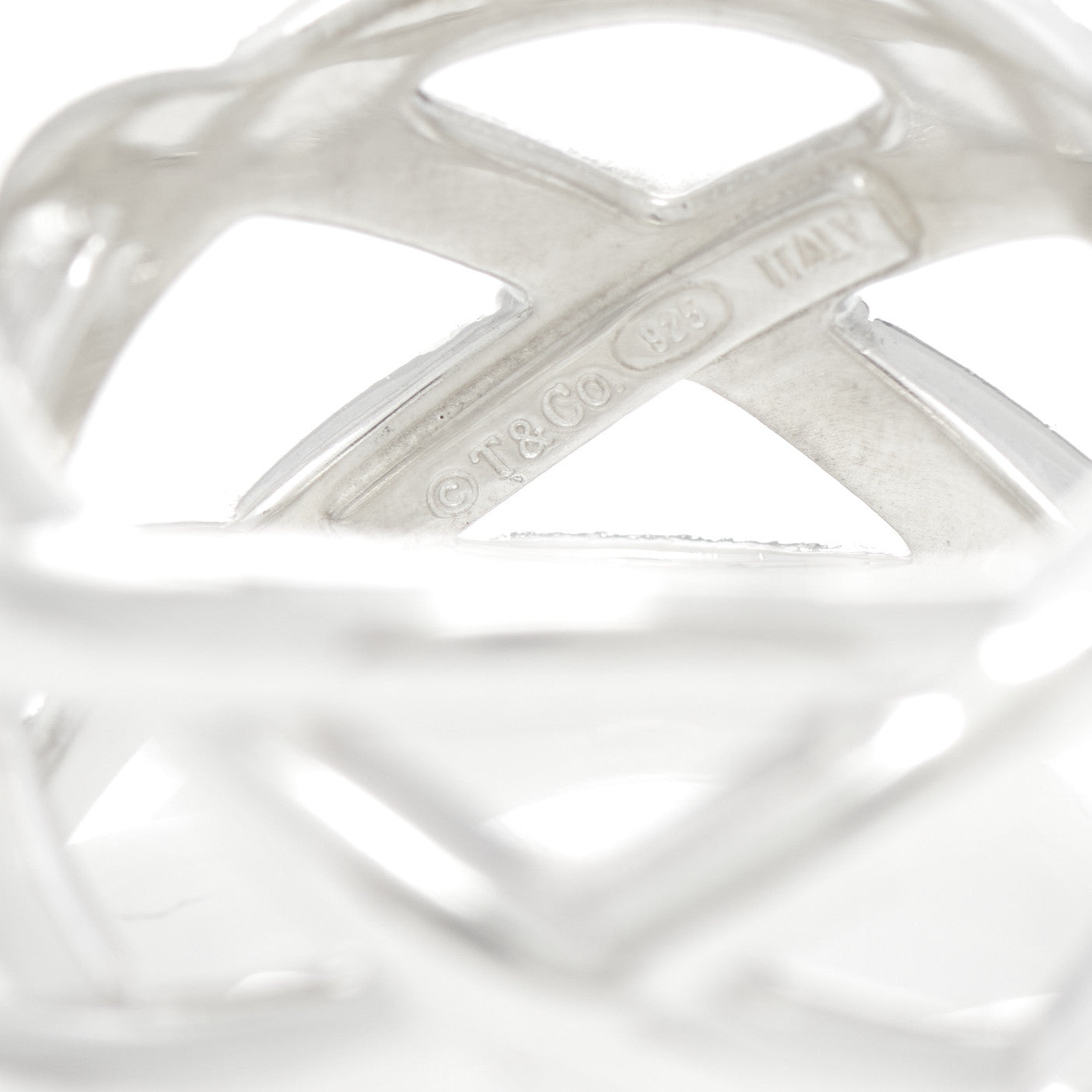 Tiffany Sterling Silver Celtic Knot Ring 49 5 4 of 5