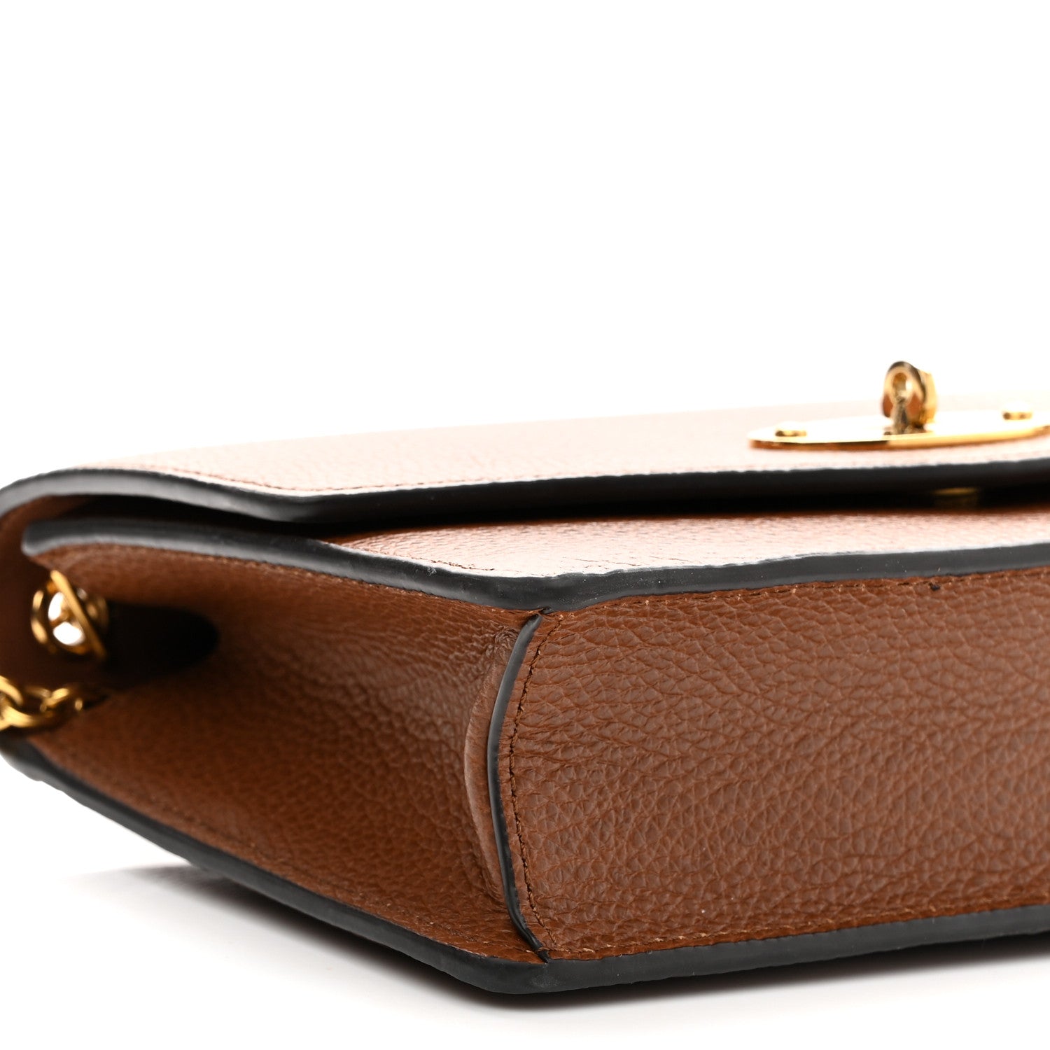 Mulberry Small Classic Grain Calfskin Small Darley Oak 8 of 9