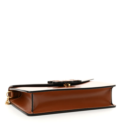 Celine Shiny Calfskin Triomphe Margo Wallet on Chain Gold 4 of 11