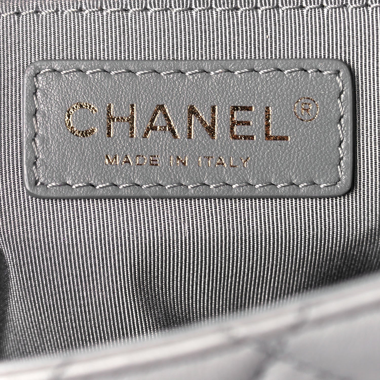 Chanel Lambskin Quilted Medium Mademoiselle Chic Flap Gris 6 of 16
