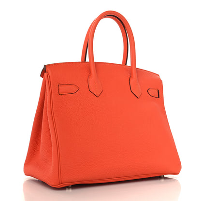 Hermes Togo Birkin 30 Feu 3 of 12