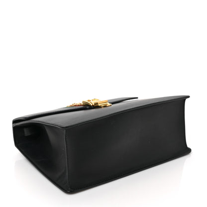 Gucci Calfskin Medium Sylvie Top Handle Bag Black 4 of 10