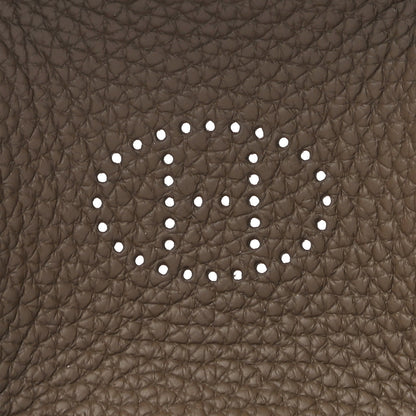 Hermes Taurillon Clemence Mini Mises et Relances Change Tray Etoupe 3 of 10