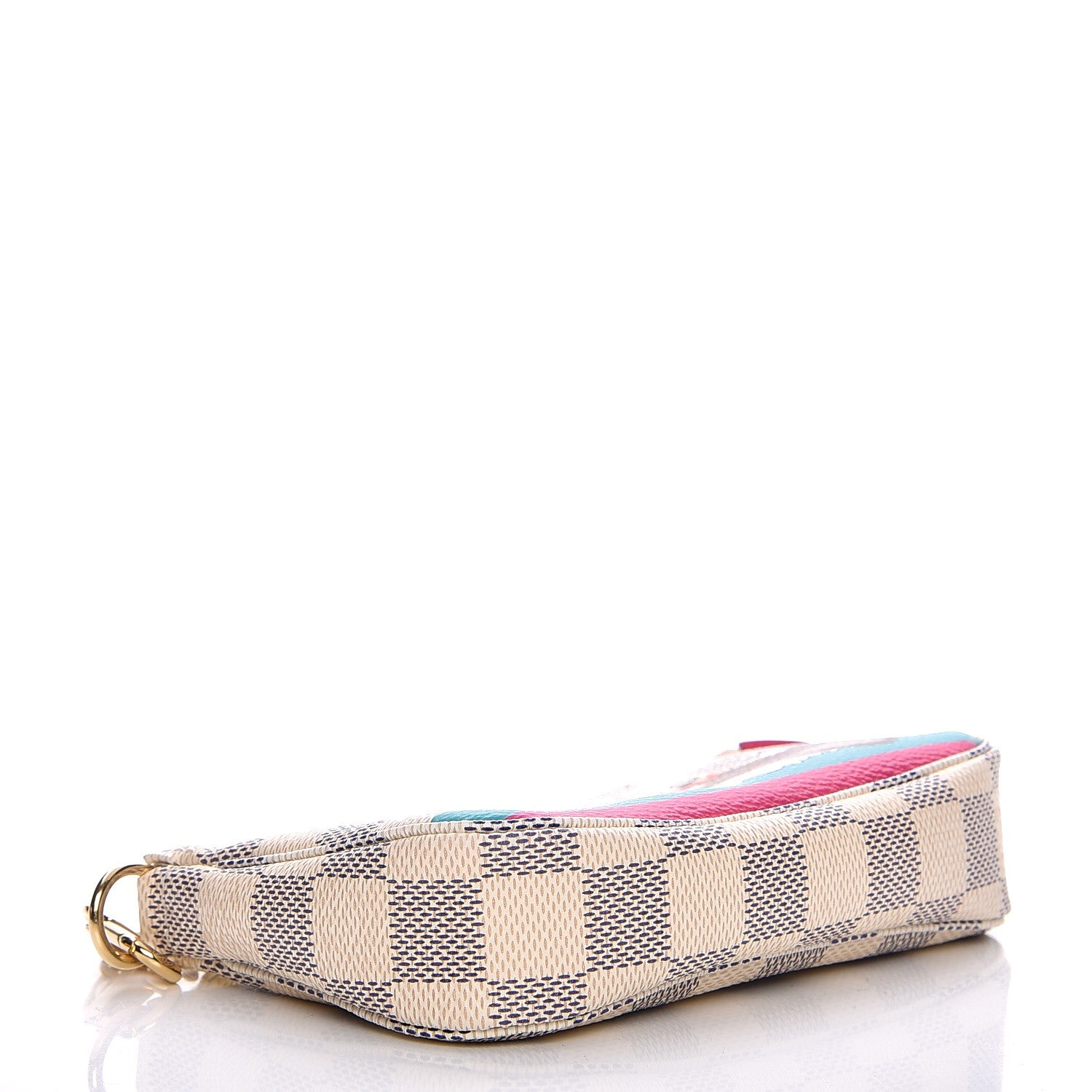 Louis Vuitton Damier Azur 2015 Christmas Animation Mini Pochette Accessories 4 of 8