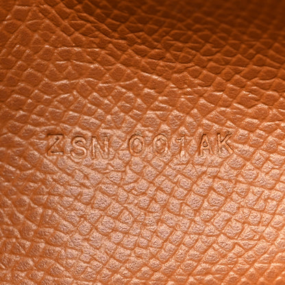 Hermes Epsom Bearn Gusset Wallet Gold 8 of 9