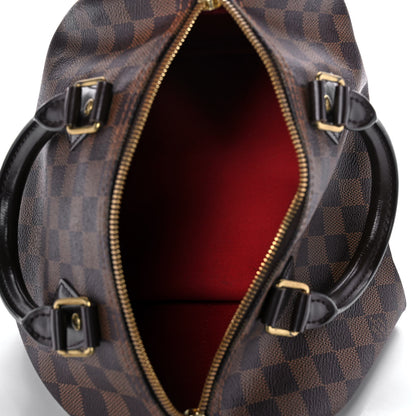 Louis Vuitton Damier Ebene Speedy Bandouliere 25 5 of 12