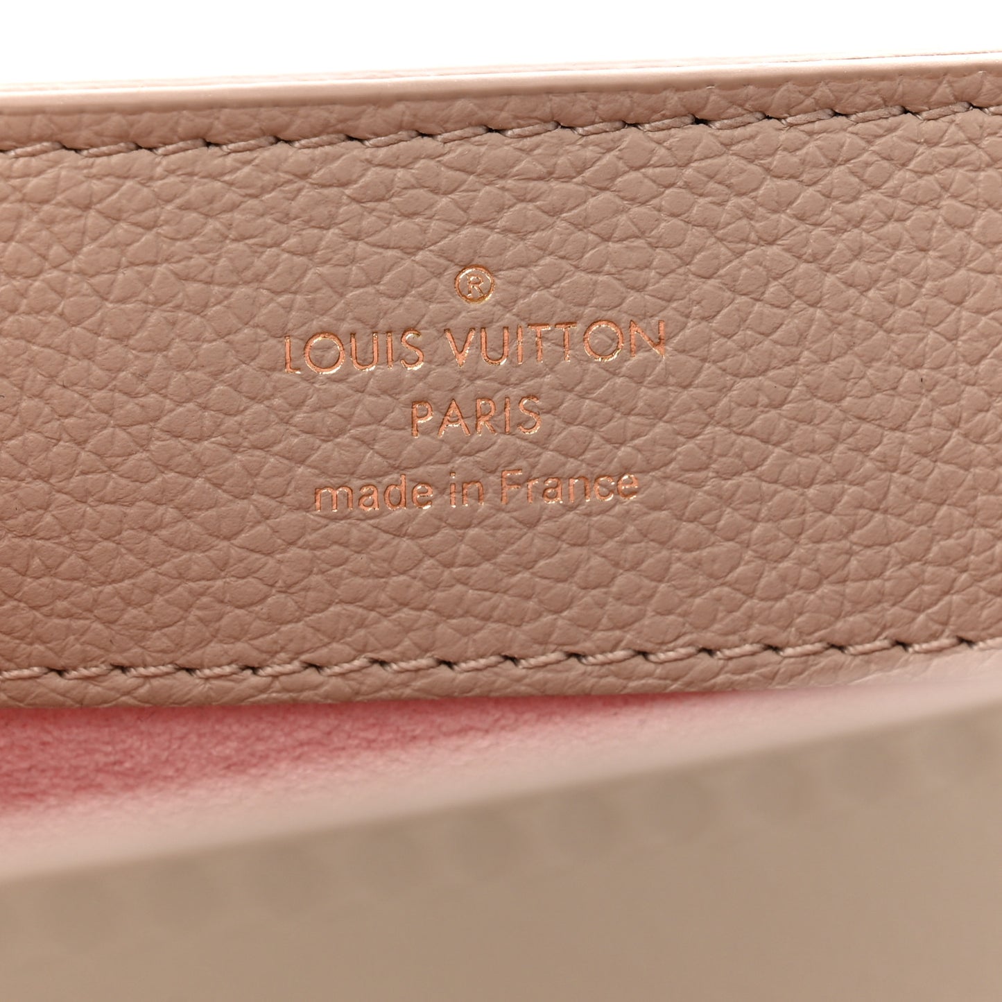 Soft Calfskin Mini Lockme Ever Greige