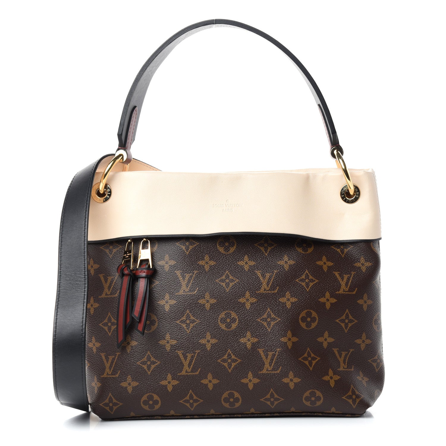 Louis Vuitton Monogram Tuileries Besace Creme 1 of 9