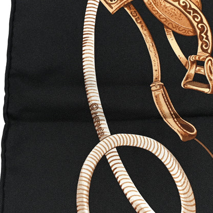 Hermes Silk Les Mustangs Scarf 90 4 of 5