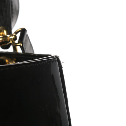 Christian Dior Patent Cannage Large Lady Dior Black 12 of 12