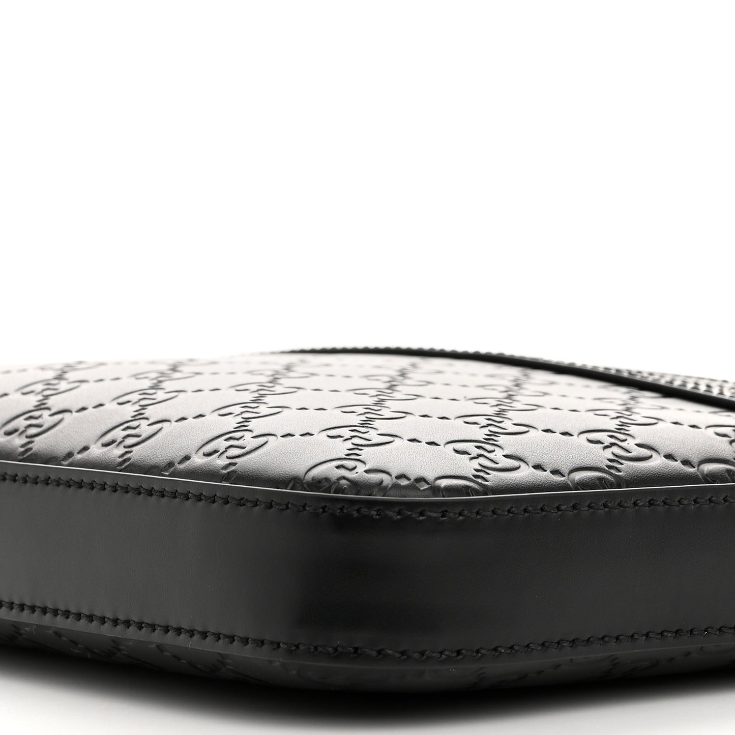Guccissima Signature Small Messenger Bag Black