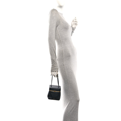 Celine Supple Calfskin Cube Frame Bag Black 2 of 12