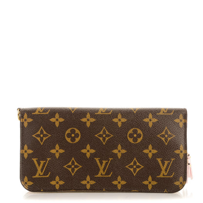 Louis Vuitton Monogram Fleuri Insolite Wallet Rose 1 of 7