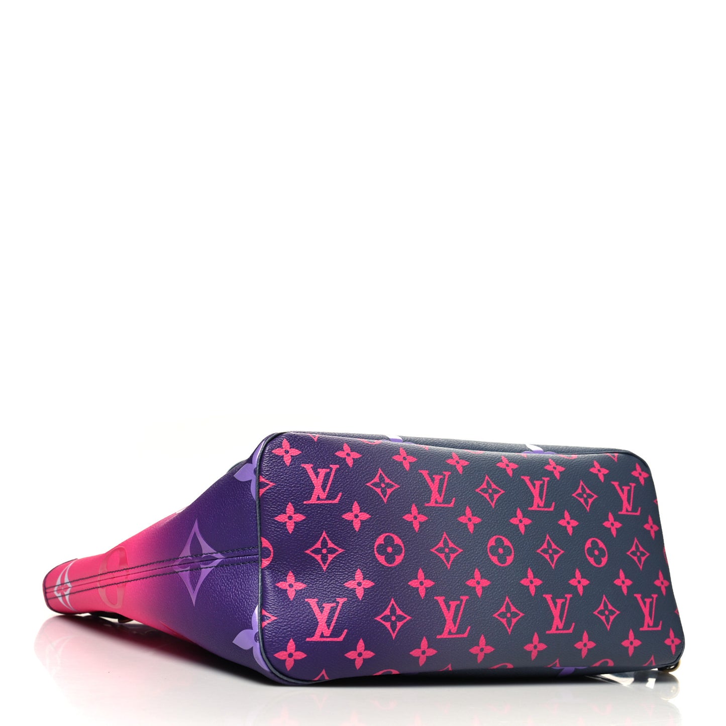 Monogram Giant Spring In The City Neverfull MM Midnight Fuchsia