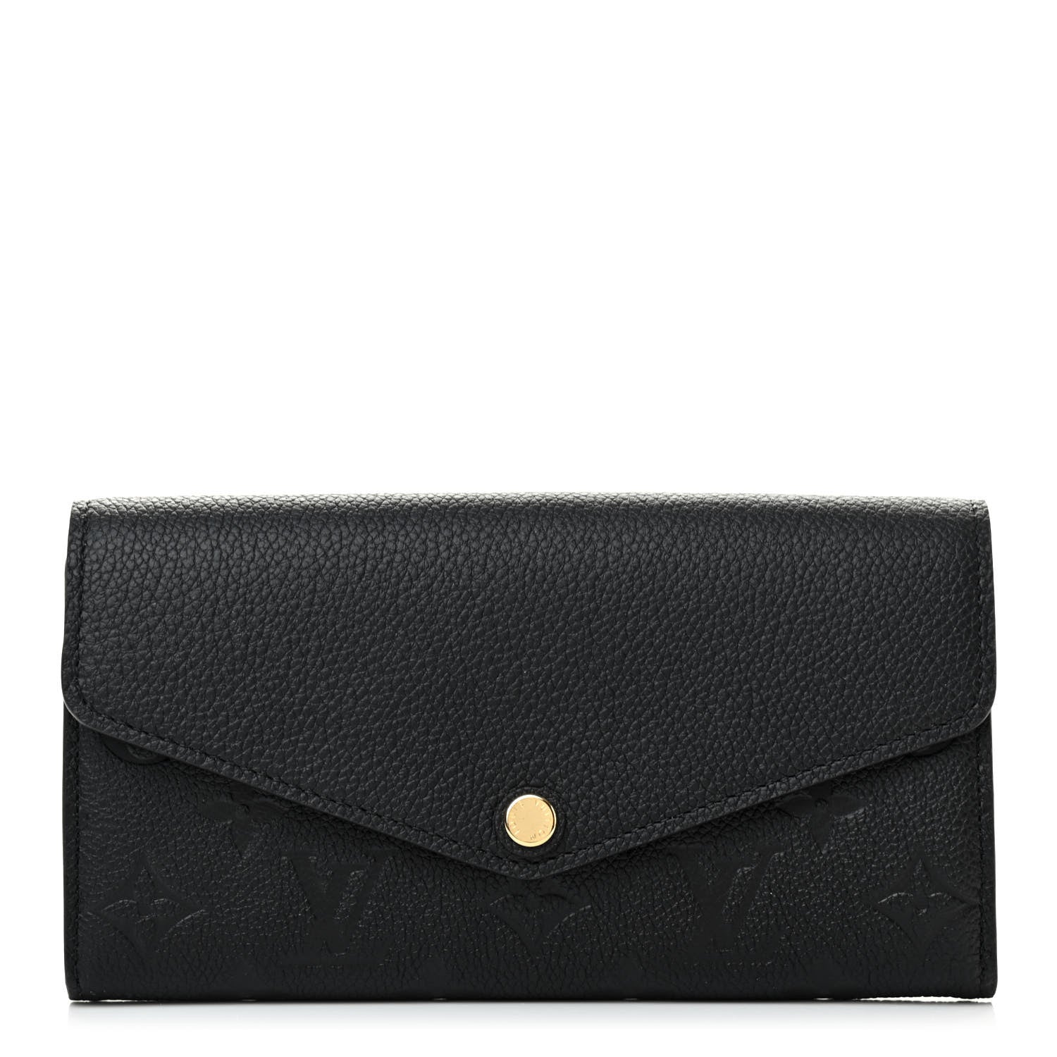 Louis Vuitton Empreinte Sarah Wallet NM Black 1 of 8