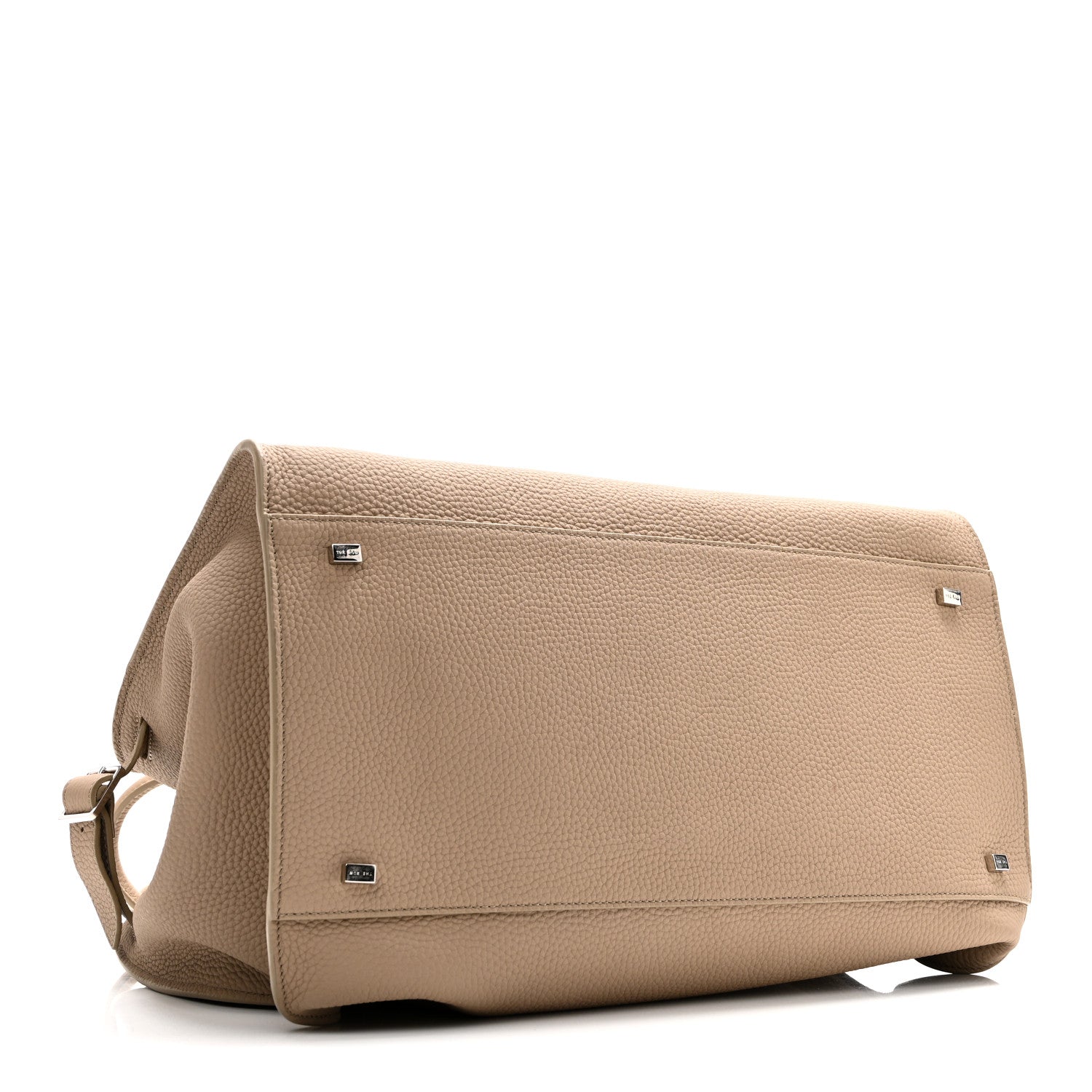 The Row Matte Grained Calfskin Soft Margaux 15 Dark Taupe 4 of 10