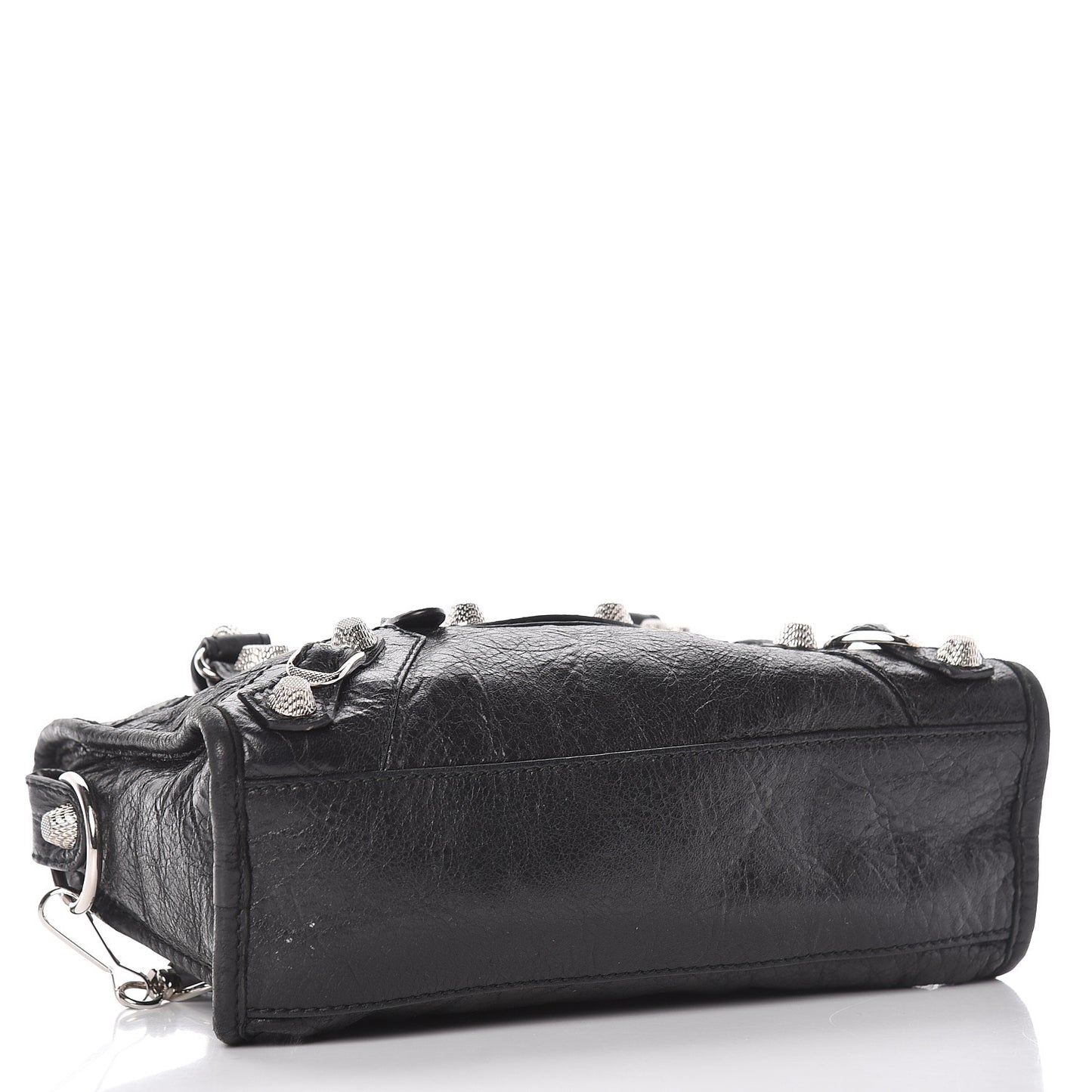 Agneau Giant 12 Silver Hardware Mini City Black