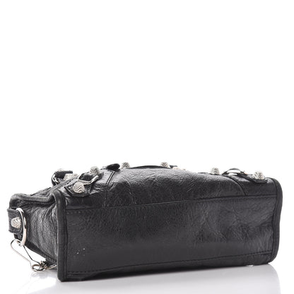Balenciaga Agneau Giant 12 Silver Hardware Mini City Black 4 of 12