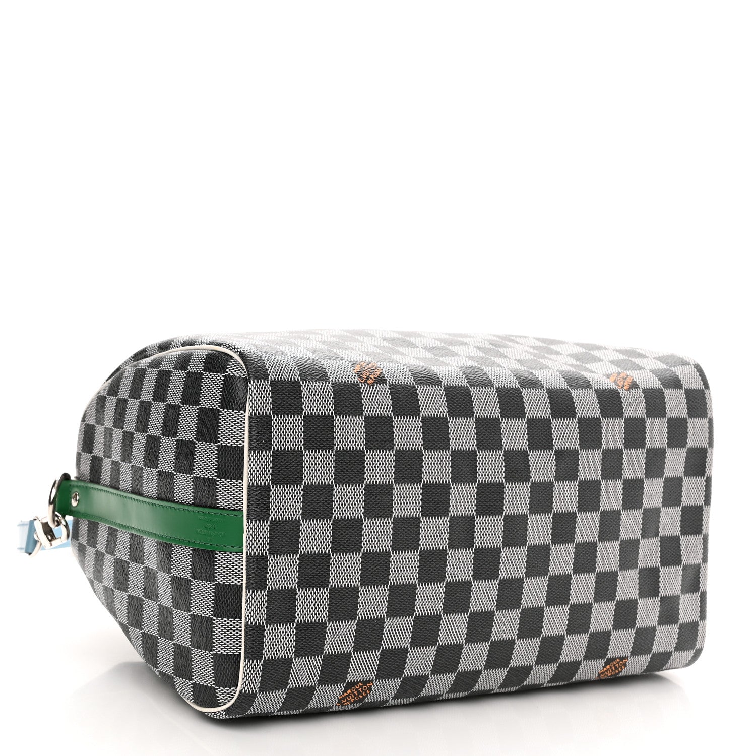 Louis Vuitton Damier Speedy Bandouliere 30 Black White 4 of 10